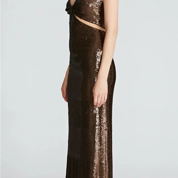 Halston Chloe Sequin Gown - Picture 6 of 14